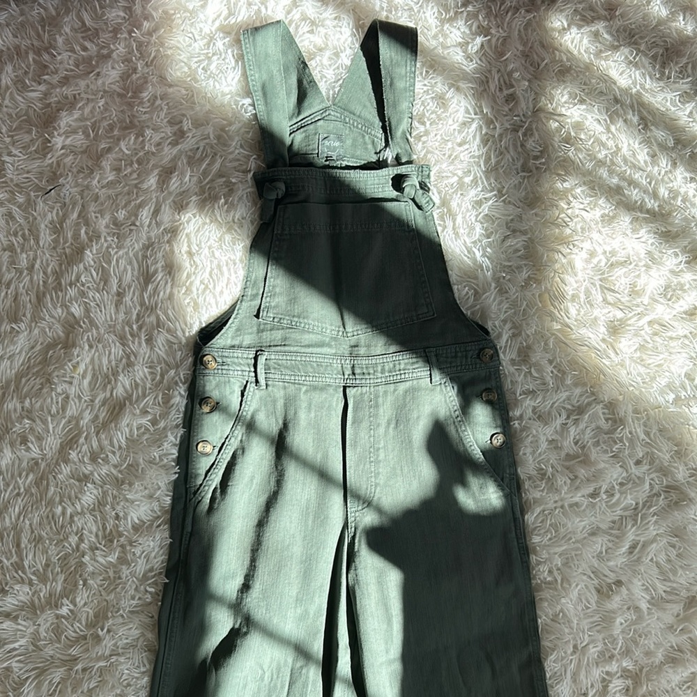 Aerie wide leg overalls